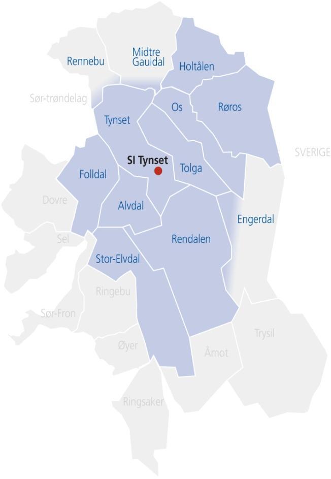 Sykehuset Innlandet HF 2. Virksomhetsbilde nåsituasjon (2012/2013) 2.