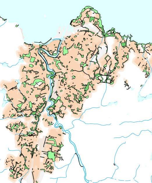 Grønnstruktur Videreført fra tidligere rulleringer Blå og grønne verdier skal ivaretas og styrkes.