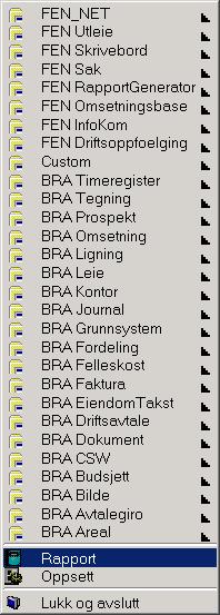 1. Hensikt Hensikten med rapporter er å gi en systematisk og strukturert fremstilling av de data som er registrert i databasen.