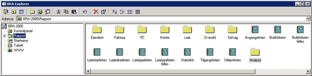 Man kan også egendefinere sitt eget utvalg som gis et egendefinert navn, slik at den enkelt kan gjenbrukes.