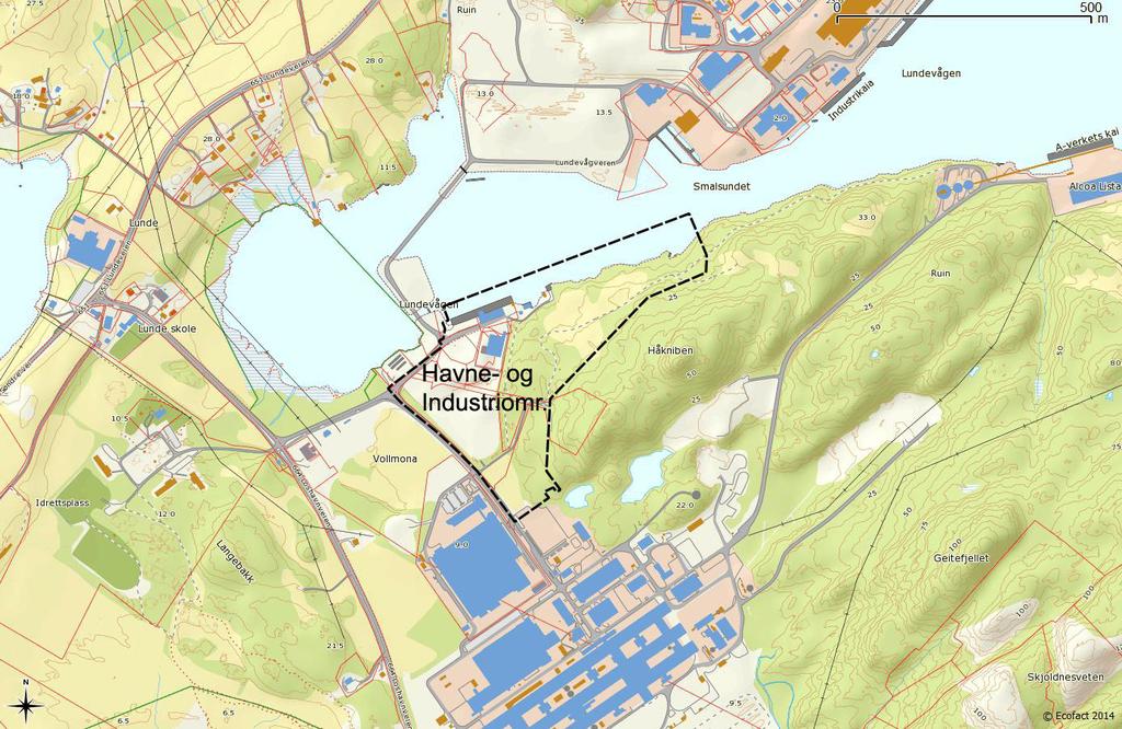 Risikovurdering av sedimenter i Lundevågen, Farsund Ecofact rapport 409 planens natur og det regulerte området størrelse tilsier konsekvensutredning etter «forskrift om