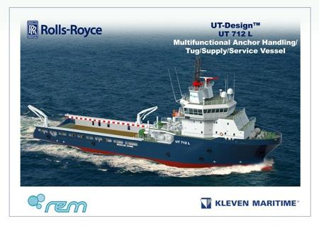 2008 Contract price: NOK 402 million Owner: Rem Marine Shipping AS Contract: Spot Type: PSV Design: UT 755 LC DWT: 3200 tonnes Cargo deck area: 680 m 2 Classification: DNV +1A1 SF E0 DK(+) HL (2,8)