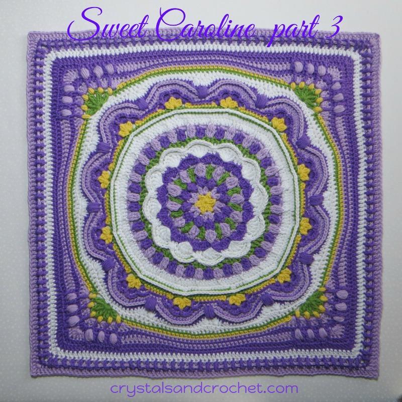 Sweet Caroline Copyright: Helen Shrimpton, 2017. All rights reserved. Av: Helen på www.crystalsandcrochet.