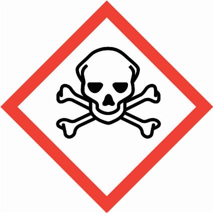 Acute toxicity, category 3, dermal H311 Acute toxicity, category 3, inhalation H331 Specific target organ toxicity (single H370 exposure), category 1 2.1.2 Plassering etter direktiv 67/548/EØS eller 1999/45/EF Faresymboler: F R11 T R23/24/25 T+ R39/23/24/25 R-settninger 2.