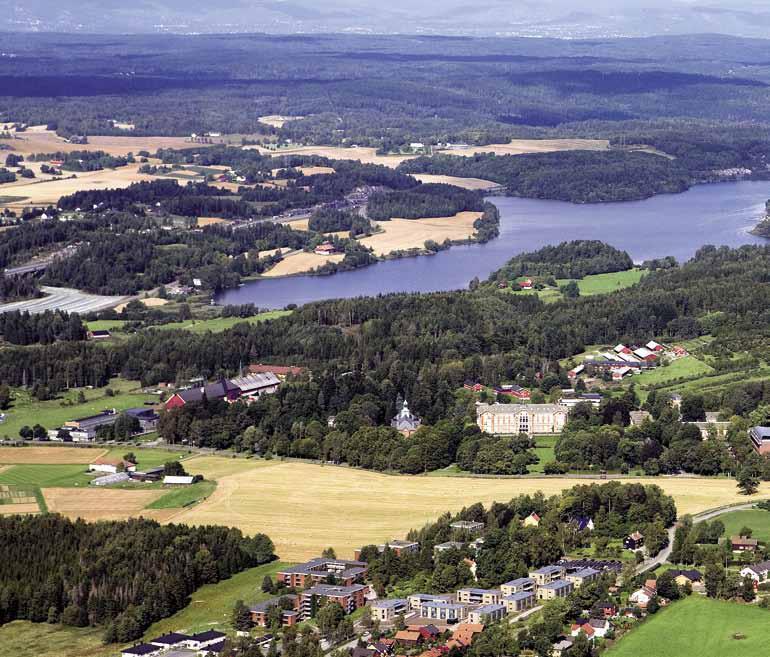 Årungens nedbørsfelt Catchment area: 5 km