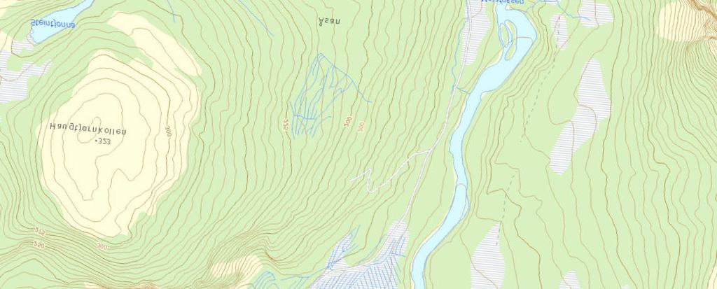 Namsos - Storheia Oversiktskart tilleggssøknad Roan transformatorstasjon