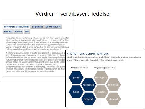 Oppsummert Velge inn eller velge bort Helhet må til for å