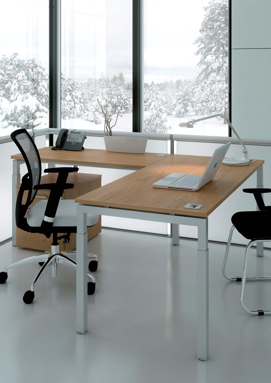 Advance Møte Bord Møte bordene gi en konsistent utseende til de viktigste arbeidsstasjoner og også mulighet til å justere bordplaten til den