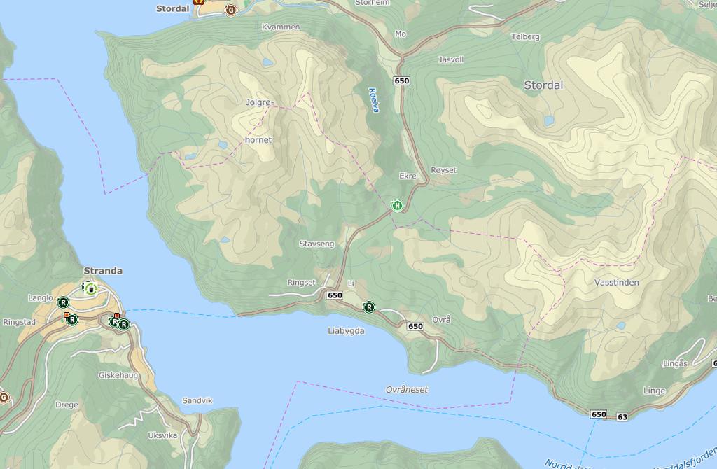 1 Bakgrunn Brekke & Strand akustikk as har fått oppdrag fra Blåtind/Kokarsteinen Gatekjøkken Peder Vikenes å kartlegge støyutbredelse fra Liabygda skytebane i forbindelse med planlagt utvidelse av