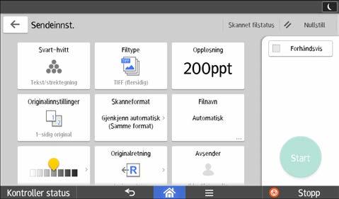 2. Komme i gang Nr. Ikon Beskrivelse 11 Viser destinasjonene i adresseboken.