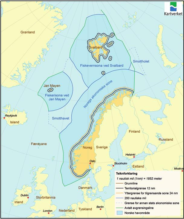 14 Meld. St. 25 2011 2012 Fiskeriavtalane Noreg har inngått med andre land for 2012 og fisket etter avtalane i 20 10 og 2011 Figur 2.