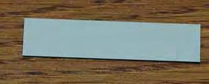 Postkasseskilt Gravert skilt i hvit, sort eller sølvfarget plast med 0,8mm