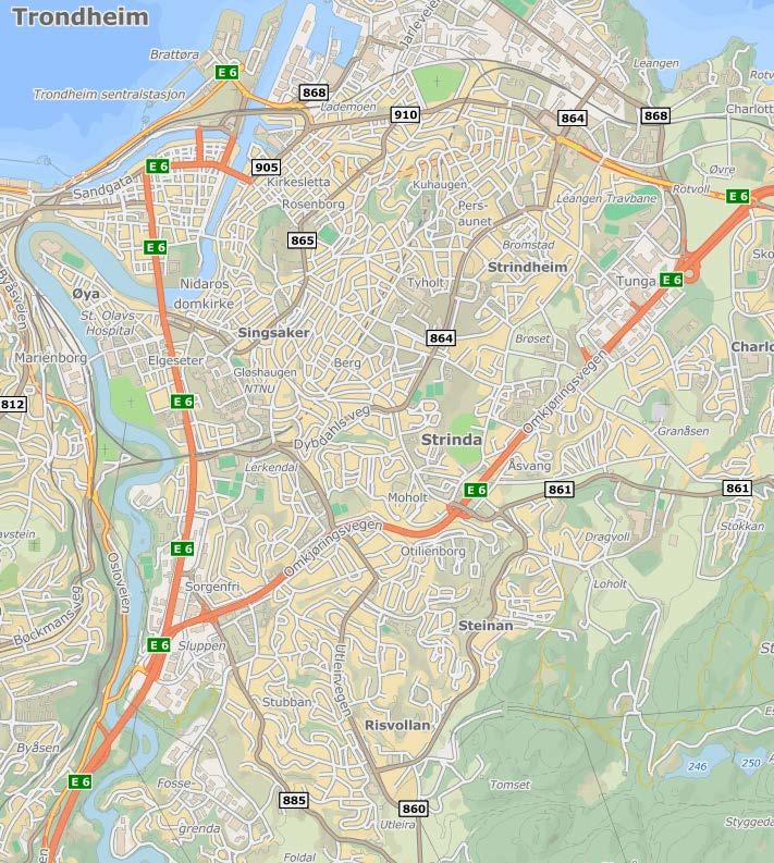 2/9 TRAFIKKANALYSE RISVOLLAN ICA 1 Innledning COWI har gjort denne trafikkanalysen på oppdrag fra Ingeborg Aas veg 4, for å kartlegge trafikale forhold som konsekvens av utbygging av Risvollan