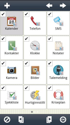 4.3.2 Ordne apper Via Innstillinger Startmenyen Ordne