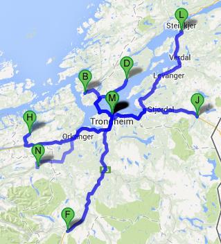 Transportkostnader Trøndelag Trondheim Rissa: 48 km Transportkost: kr. 3678,00 (Inkludert ferje/bom på og ventetid ferje på 30 min) Trondheim Leksvik: 60 km Transportkost: kr.