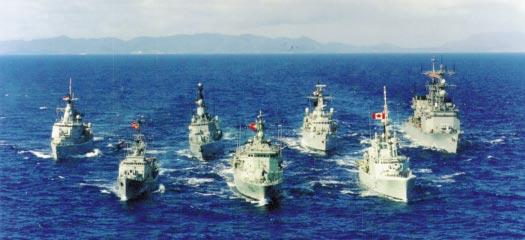 Forsvarets fellesoperative doktrine Del B Norsk deltagelse i Standing Naval Forces Atlantic demonstrerer evne og vilje til å operere sammen med allierte maritime styrker.