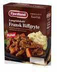 : 7033330865110 Nettovekt: 490 g 490 G MEDISTERKAKER med brun saus, surkål og kokte poteter Varenr.: 8387 EPD nr.: 403386 COOP nr.