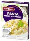 : 6559165 Varenr. D-pk.: 86671 Ean-kode D-pk.: 7033330866711 Nettovekt: 350 g 350 G PASTA med ost- og skinkesaus Varenr.