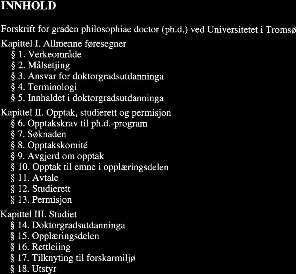 ROF DEPARTEMENT: KD (Kunnskapsdepartementet) AVDIDIR: Universitetet i Tromsø PUBLISERT: I 2010