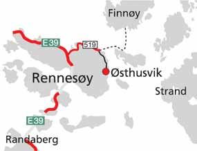 Adkomst bit: Fra Randaberg følger du E39 over til Rennesøy via Rennfasttunnelene. Deretter tar du til høyre ved skilting til Finnøy og Østhusvik, og følger riksvei 519 videre frem til Østhusvik.