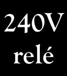 240V relé Alarm sirene Når laserlyset blir brutt mottar logikken en eller flere 1
