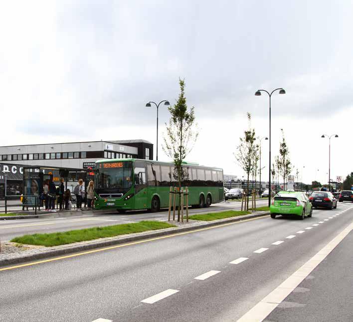 9 Bussveien - Sundekrossen Stavanger sentrum Hillevåg 1.2.2. Konsept hvor bussen skal gå i gaten Konsept er hvor bussen skal gå i gaten.