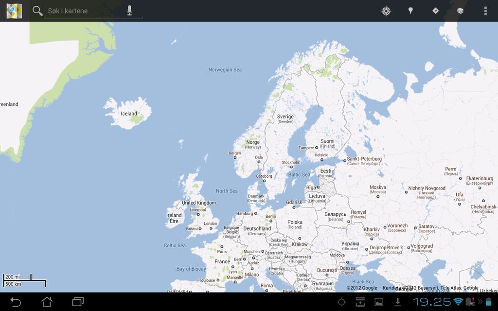 Lokalisere Steder og Kart Google Places Google Places gjør det enkelt å finne steder i nærheten, f.eks.