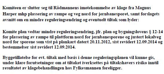 Klage fra Harper ble delvis imøtekommet gjennom mindre