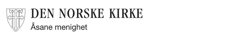 Åsane senter 44, 5116 Ulset Telefon 55 36 22 50 asane.menighet@bergen.kirken.no Kontonummer 3637.24..04749 Organisasjonsnr. 971 348 232 Kirkerådet Vår ref. Deres ref. Dato: 17/312-1/ÅSANMOEI 14.06.