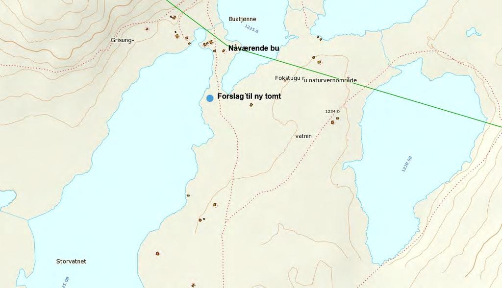 Statskog deler i det alt vesentlige fjellstyrenes synspunkter, vi mener det er viktig å ikke spre bebyggelsen ytterligere i området, videre foreligger det en gammel plan i forhold til