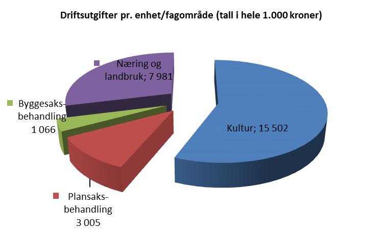 mill kommer fra bruk av fond. Virksomheten har samlet 25,3 årsverk. skissert i rådmannens forslag til budsjett. Rammene gir ikke rom for særskilt økt aktivitet eller særskilt satsing.