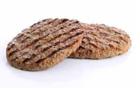 Hamburger stekt 85 g EPD 4140752 Ingredienser: Til 100 g ferdig vare er det brukt 102 g storfekjøtt, vann, potet, kostfiber, potetstivelse, salt, krydder (hvitløk), stabilisator (fosfat).