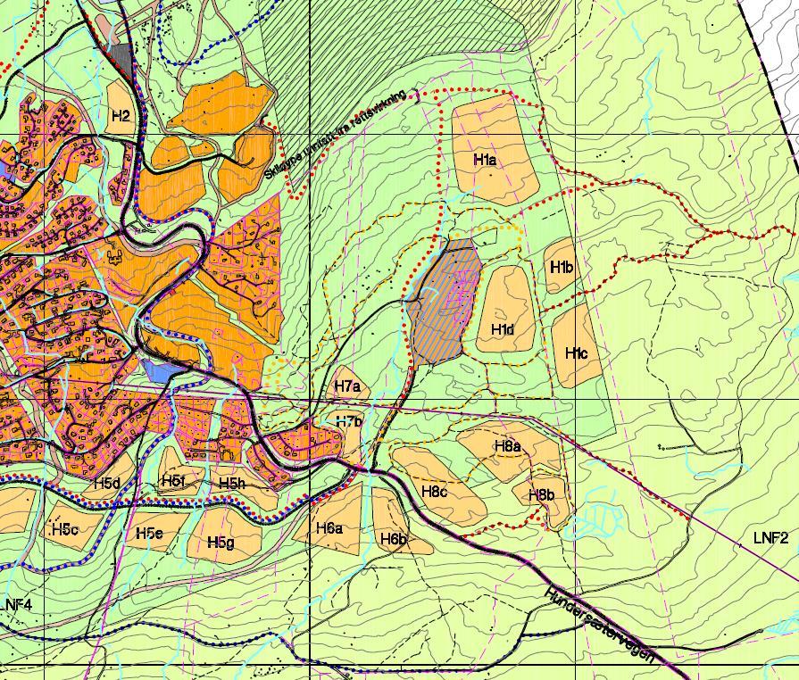 Planbeskrivelse for omregulering av reguleringsplanen Høghaugen Øvre i Hafjell 7 PLANSTATUS Overordnet plan Gjeldende overordnede plan for den sørvestligste delen av Øyer kommune inkludert hele