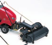 Traktor tilbehør snøplog Snøplog som er rask å montere med en arbeidsbredde på 125 cm og ryddekant med gummilist.