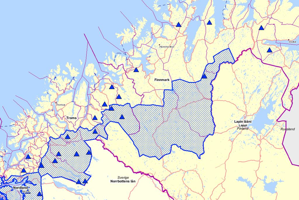 Bestandsmålet for jerv har i begge fylkene vært oppfylt siden 2007.