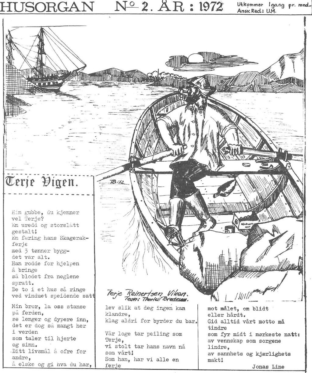 dette skritt for å lage dette lille husorgan med bange anelser. Kan vi lage den seriøs nok? Kan vi lage den givende nok? osv., osv. Brødre... Lov oss en ting. Les avisen med positive øyne.