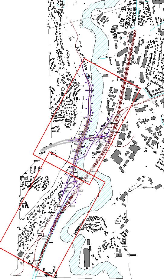 9 Vedlagte plott viser støysonekart for de forskjellige områdene. I vedlegg 1 vises en oversikt over de vedlagte plottene og hva de fremstiller.