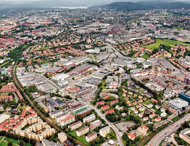 milliarder kroner. Dette gir en kapitaldekning på 54,7 prosent per 31.12.2010. På Ensjø i Oslo har OBOS bygget 165 leiligheter i Rolf Hofmos borettslag.