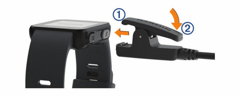 Tips til lading av enheten 1 Bruk USB-kabelen for å koble laderen til enheten, og sørg for at kabelen sitter godt (Lade enheten, side 1). Du kan lade enheten ved hjelp av USB-kabelen på to måter.