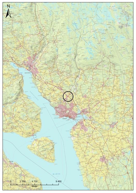 RAPPORT ARKEOLOGISK UTGRAVNING OLRUDKRYSSET - SNARUD, 244/1, HAMAR, HEDMARK Frank Halvar N. Røberg 1.