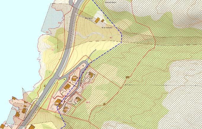 Nordplan side 6 av 8 er særleg sårbare for styrtregn, vil ein oppleve problem knytt til handtering av overvatn.