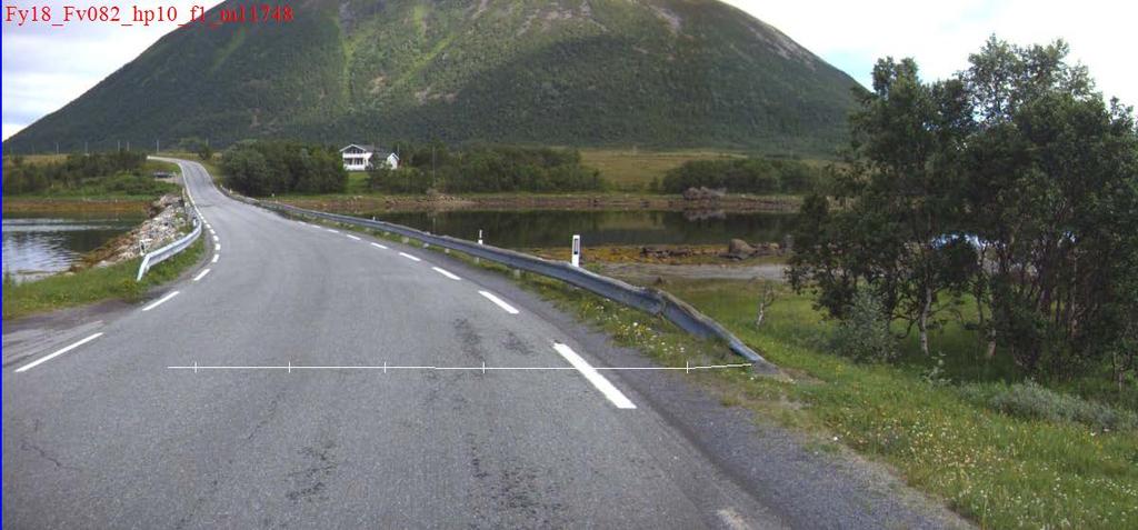 Foto 9: Buksnesfjorden. Kan være utsatt for Stormflo. Fra vegbilder.