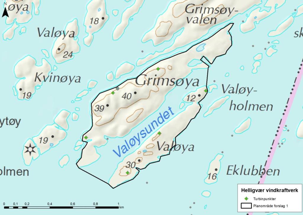 1 INNLEDNING Helligvær vindkraftverk i Bodø kommune er under planlegging. Denne rapporten vurderer støy til omgivelsene fra vindturbinene.