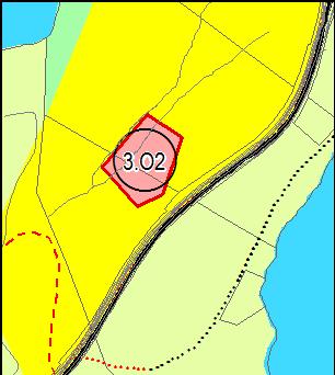 3.O2 Hjellemarka 5 daa offentleg føremål Ingen funn i Ingen observasjonar i Vurderingar for krinsen 3.B3 Gåsakilen grensar mot sumpområde merka som C-verdi i naturtypekartlegginga.