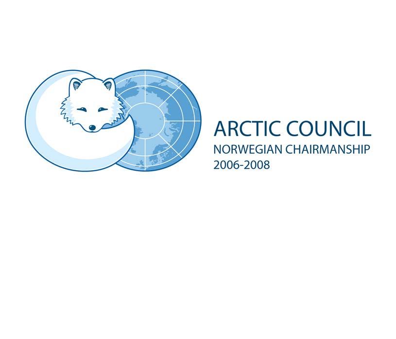 Arctic Council LOGO // 2006 i ARKTISK RÅD Logo, opprinnelig utviklet til Norges