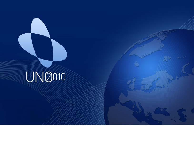 Uno 2010 LOGO, DESIGN TIL SKJERMBRUK // 2009 i UTENRIKSDEPARTEMENTET Logo og