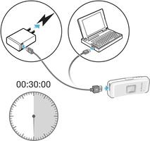 10 Micro USB-port 11 NFC-deteksjons-/trykkeområde Ventileringshullet brukes ikke til å tilbakestille enheten. Ikke sett eller tving skarpe objekter inn i hullet. Det kan skade enheten.