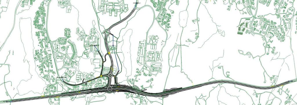 5. Kapasitetsberegninger Sandslikrysset Krysset mellom Flyplassvegen og Sandslivegen, Sandslikrysset, vil påvirkes av trafikkøkningen i Sandslivegen.