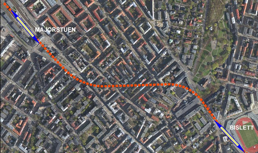 Majorstuen - Bislett Majorstuen er et tett bolig- og næringsområde med yrende sentrumsliv, spesielt i handlegaten Bogstadveien.