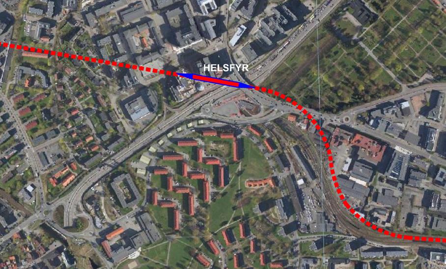 Tøyen- Bryn Strekning mellom Tøyen og Ensjø er et område som er under transformasjon fra næring til bolig med tilhørende funksjoner. Transformasjonen utvider den tette byen østover (Ensjøbyen).